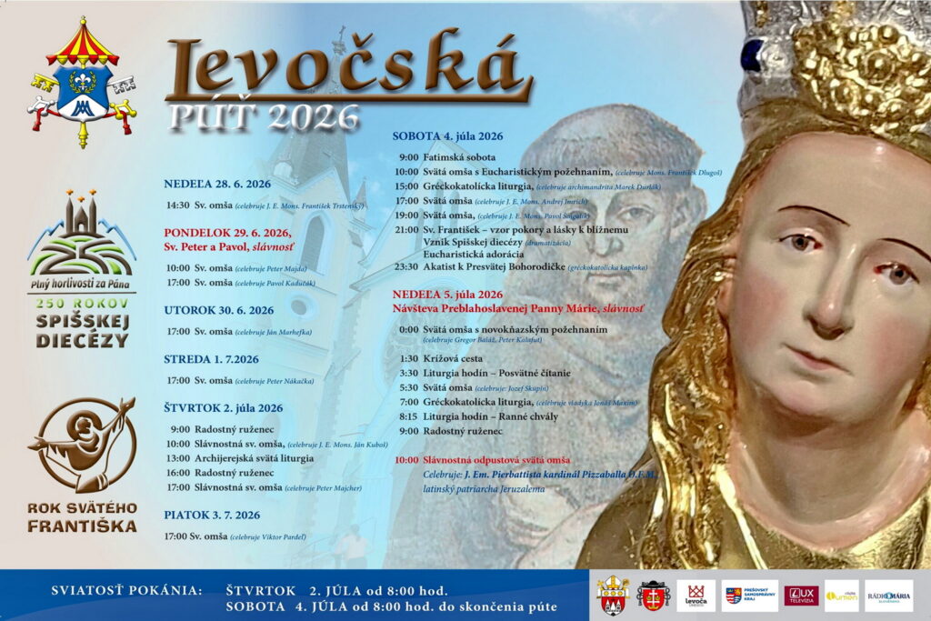 Levočská púť 2026
